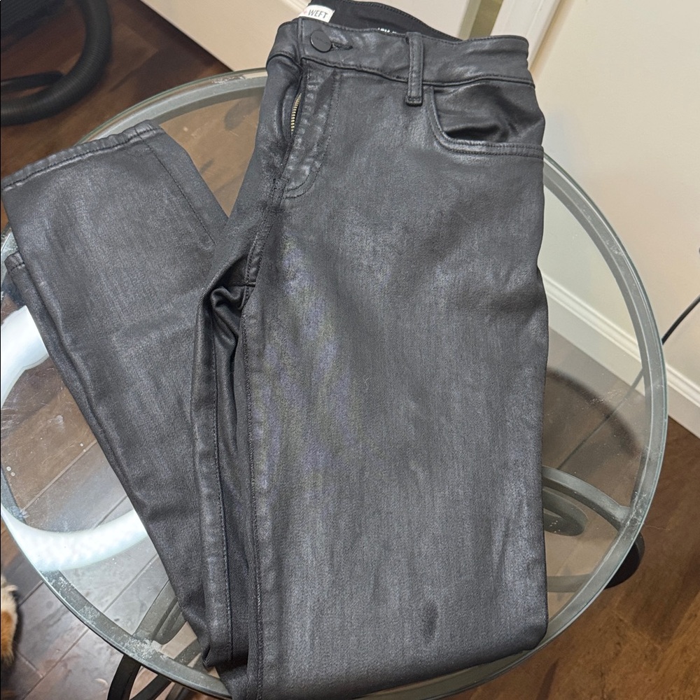 Warp + Weft Sleek Black Denim